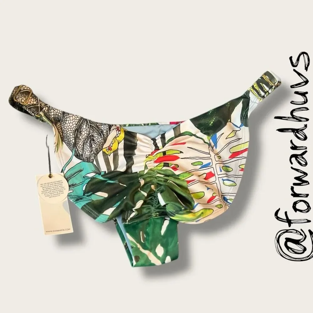 Swiminista x Christian Lacroix Wise Bottom Jardin Exo’Chic Print M